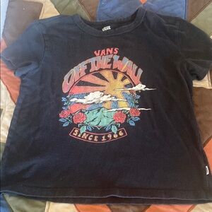 Vans Black Short Sleeve Graphic Tee